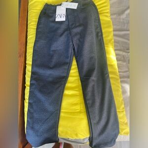 Zara boys plaid taper pants size 10 (NWT)